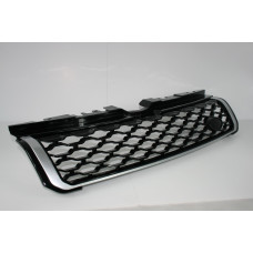 Range Rover Evoque Dynamic Java Black Gloss With Silver Trim Front Grille Upgrade